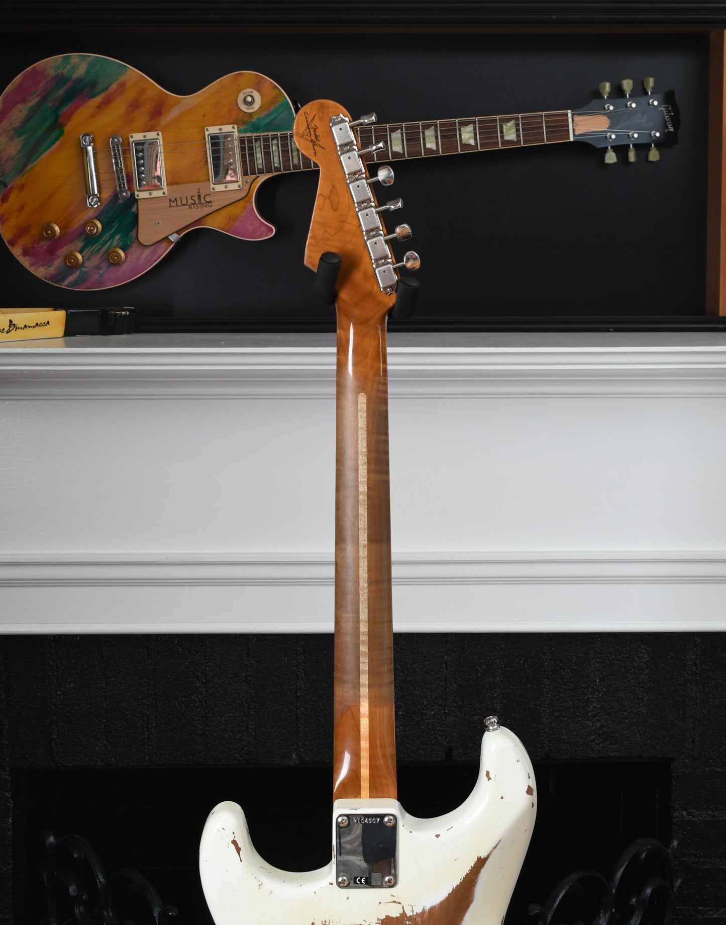 2020 Fender Custom Shop '60 Stratocaster GT11 Heavy Relic Olympic White Roasted Maple Neck