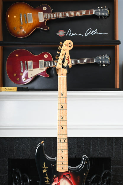 1994 Fender Playboy 40th Ann. Stratocaster Marilyn Monroe Personally Signed by Hugh Hefner