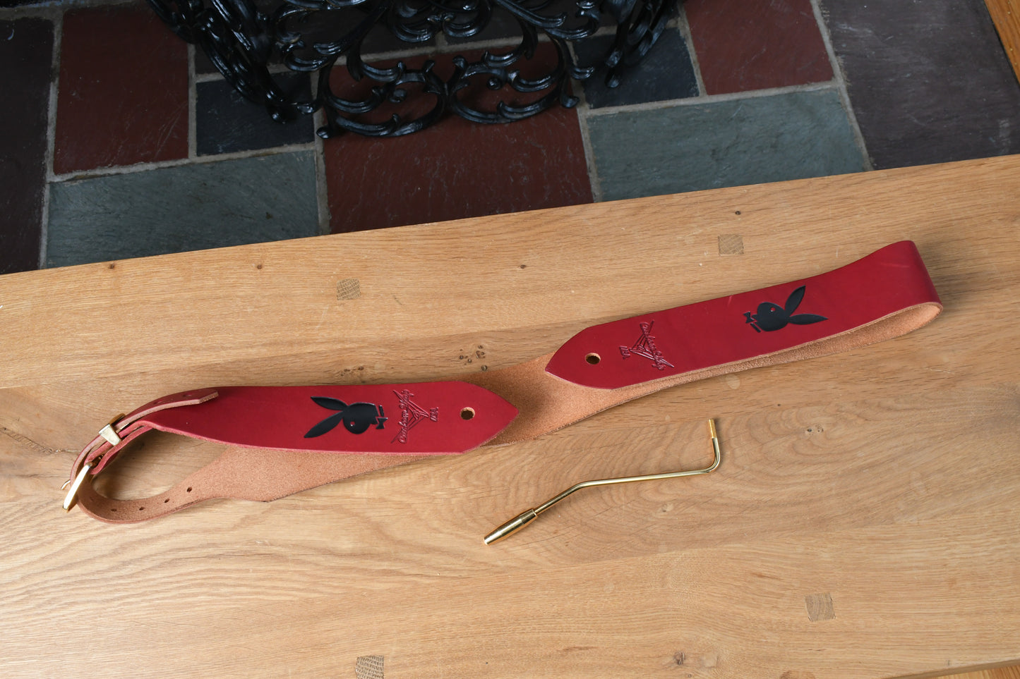 1994 Fender Playboy 40th Ann. Stratocaster Marilyn Monroe Personally Signed by Hugh Hefner