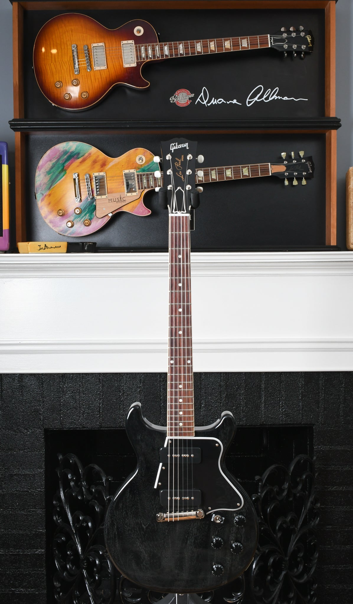 2017 Gibson Custom Shop Historic 1960 Les Paul Double Cut Special TV Black Reissue