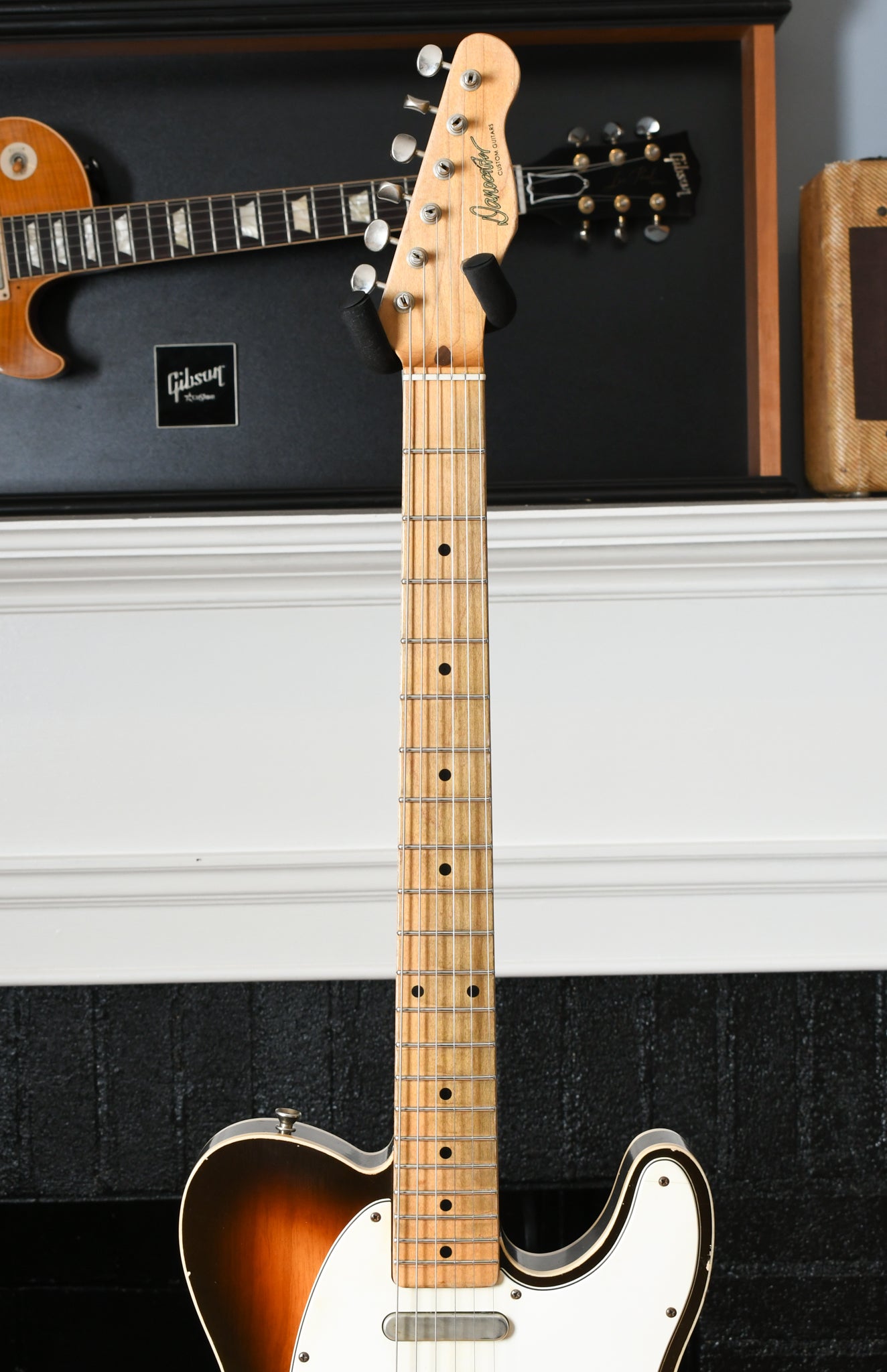 2019 Danocaster Single Cut Sunburst Peter Florance Voodoo TE60 Pickups