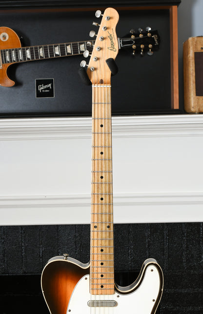 2019 Danocaster Single Cut Sunburst Peter Florance Voodoo TE60 Pickups