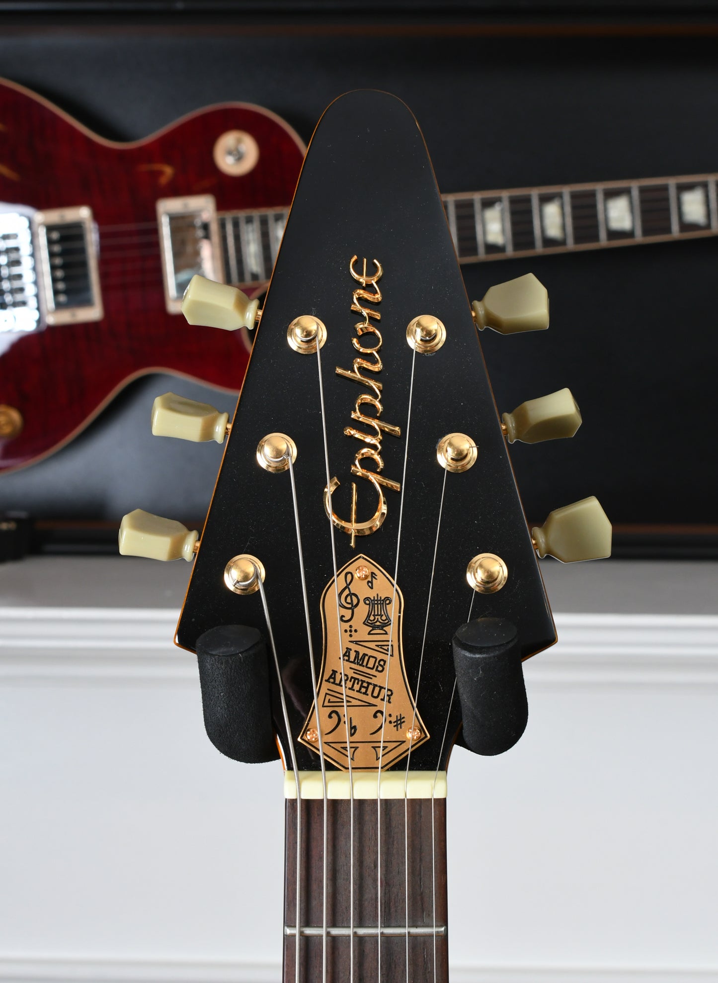 2018 Epiphone Ltd Edition Joe Bonamassa 1958 "Amos" Korina Flying V