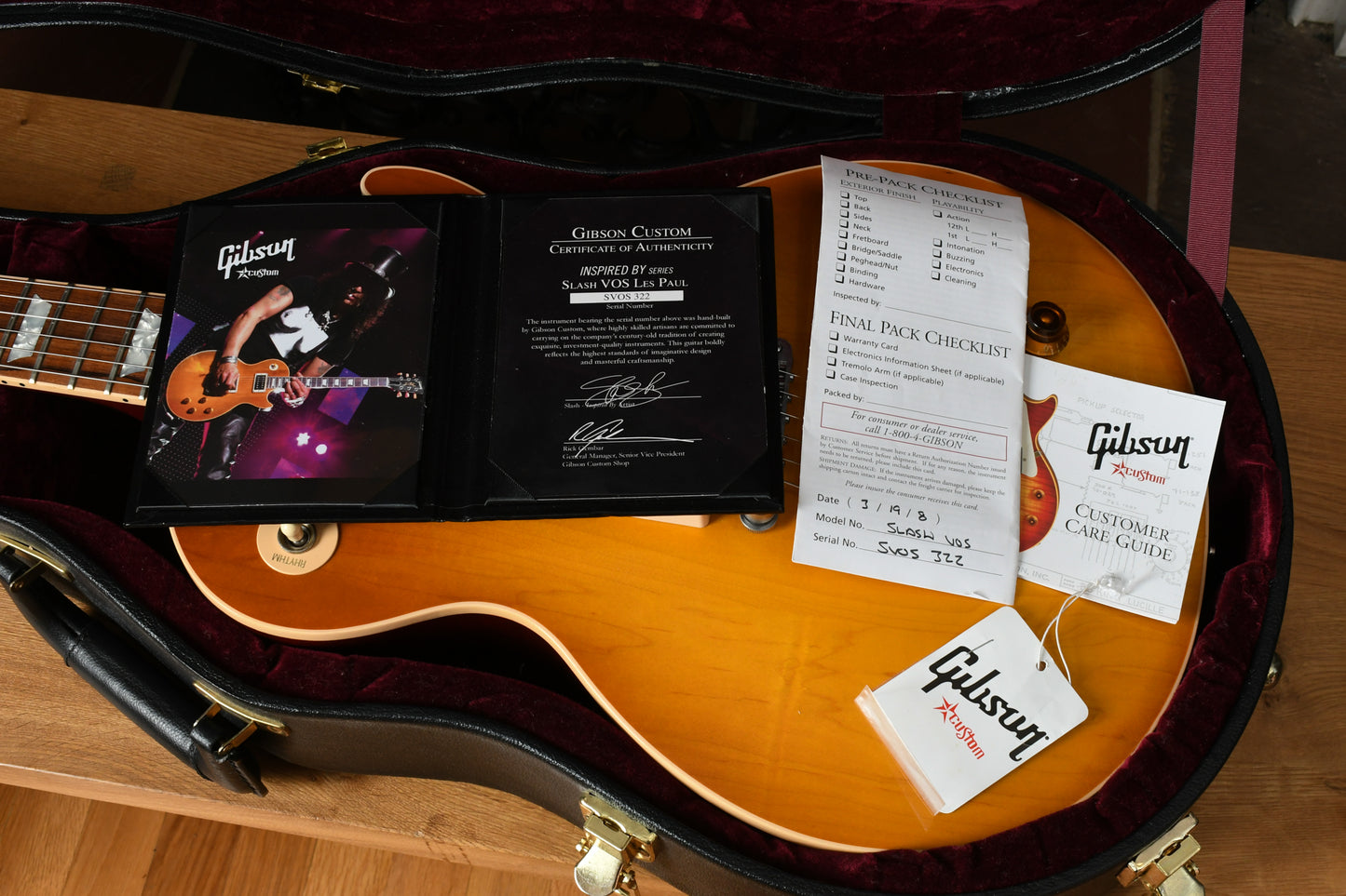2008 Gibson Inspired by Series Slash Les Paul VOS Jessica