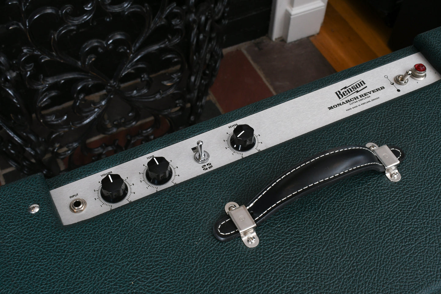 2021 Benson Monarch Reverb 1x12 Combo Green Tolex