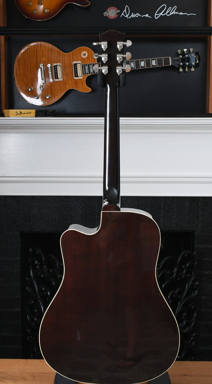 2012 Gibson Hummingbird Pro Cutaway Acoustic Vintage Sunburst