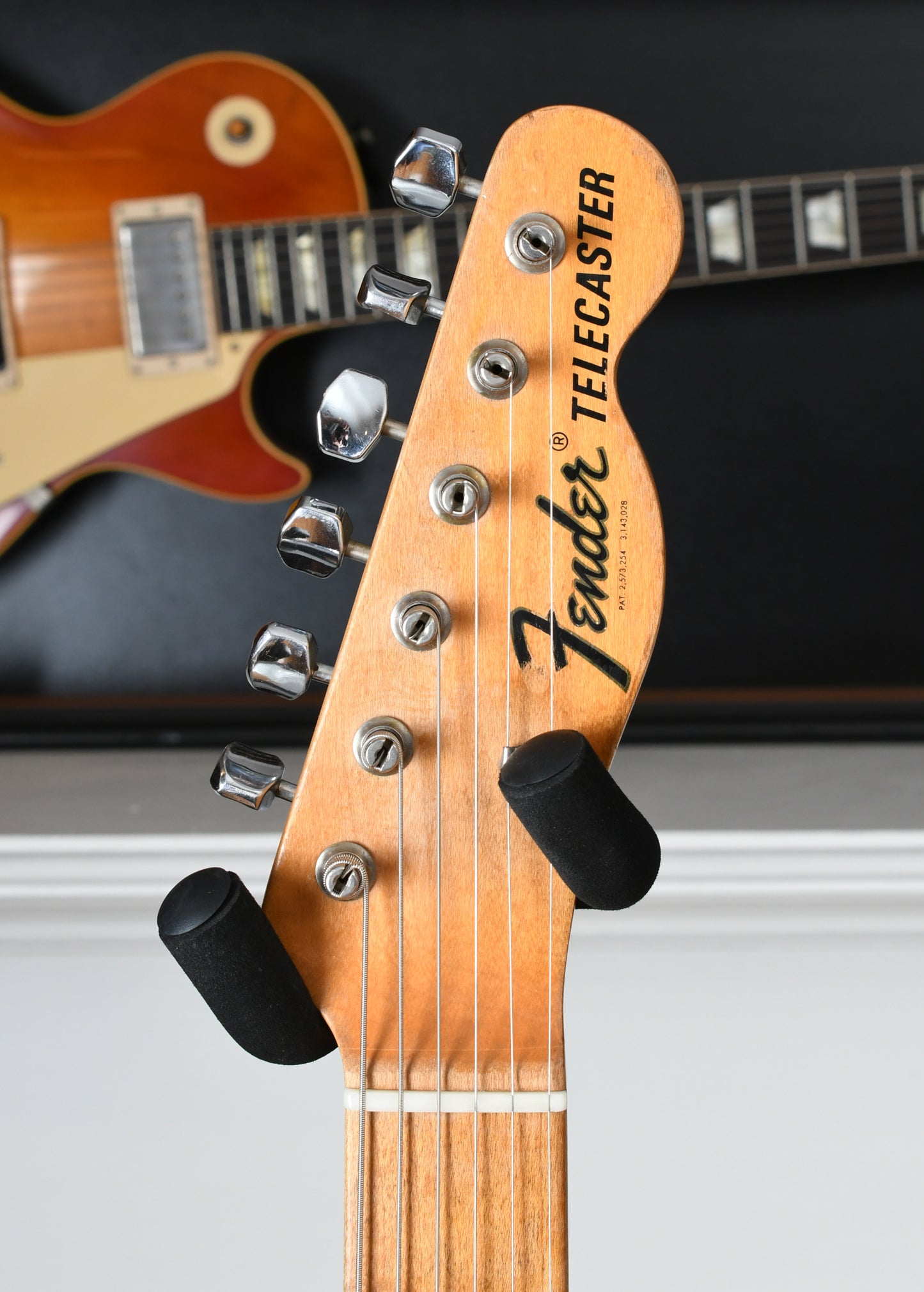 1968 Original Fender Neck Crook Telecaster Aged Gold Paisley Voodoo TE-59 pickups