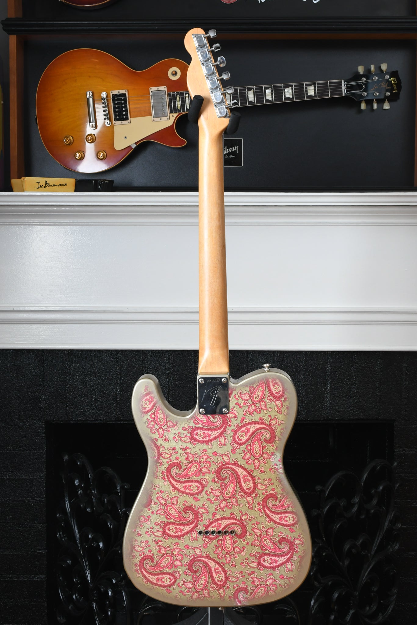 1968 Original Fender Neck Crook Telecaster Aged Gold Paisley Voodoo TE-59 pickups