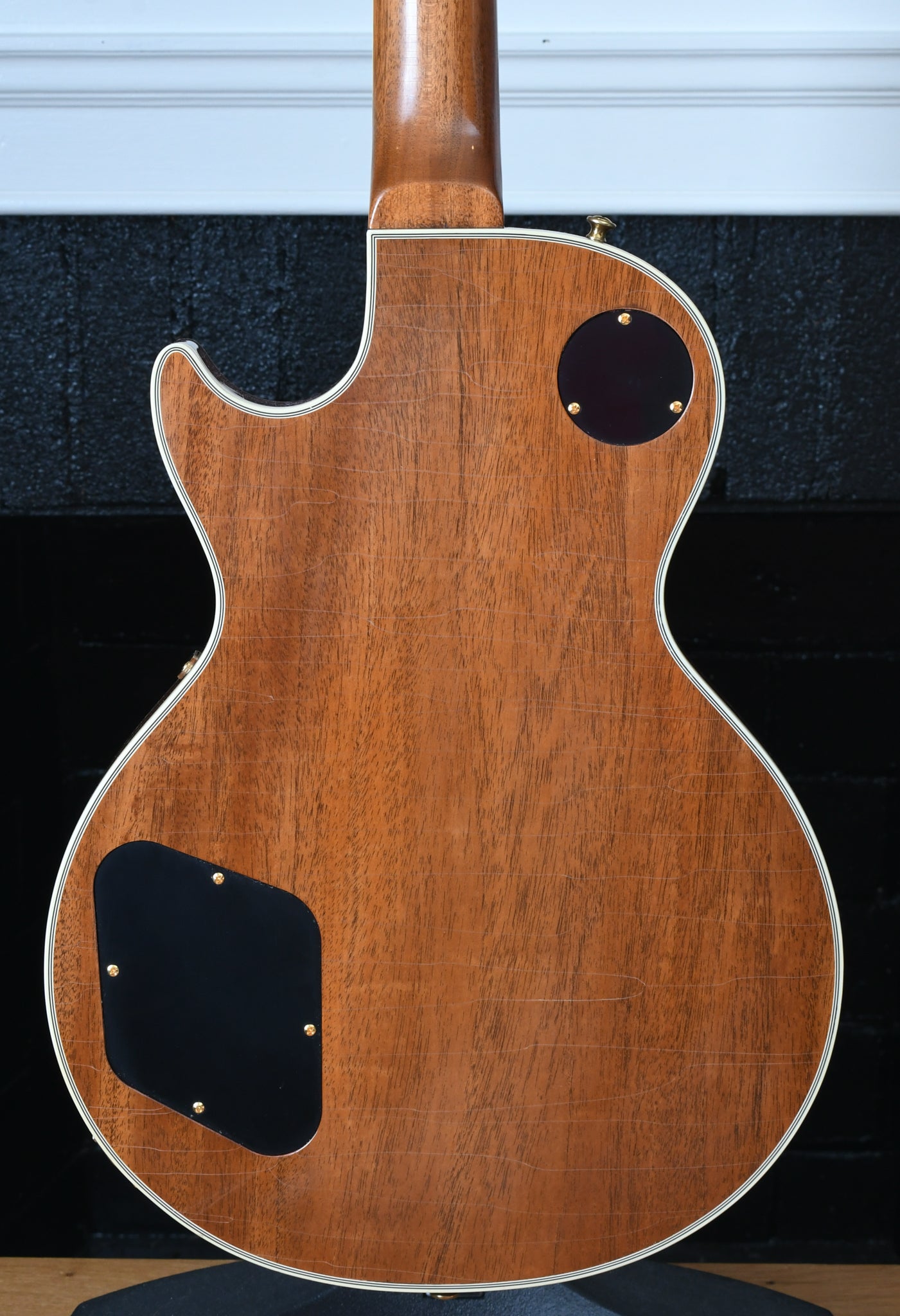 2020 Gibson Custom Shop Made 2 Measure 1968 Les Paul Custom Aged Antique Natural