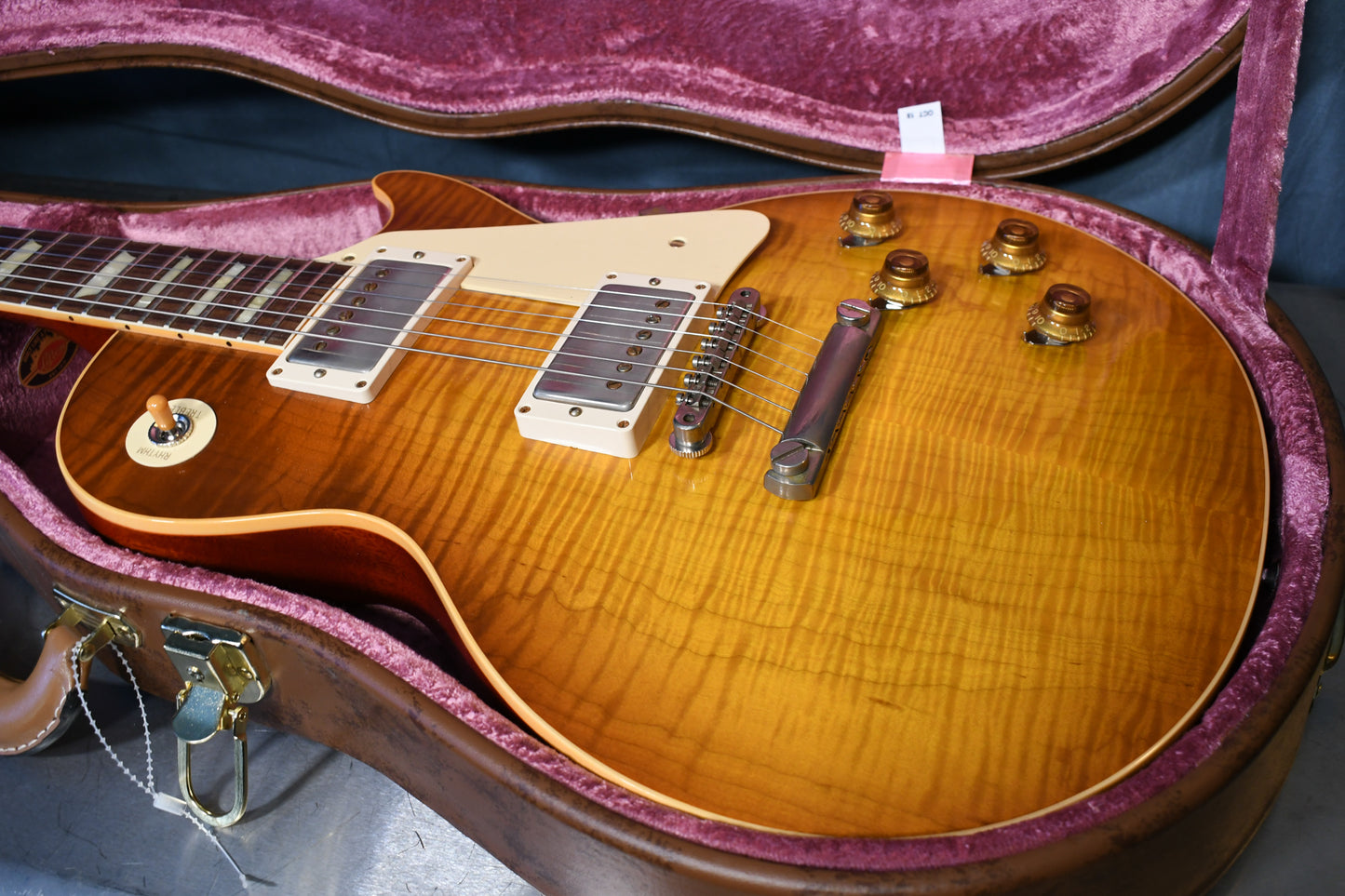 2019 Gibson 60th Anniversary Les Paul 1959 R9 Reissue Slow Iced Tea Fade