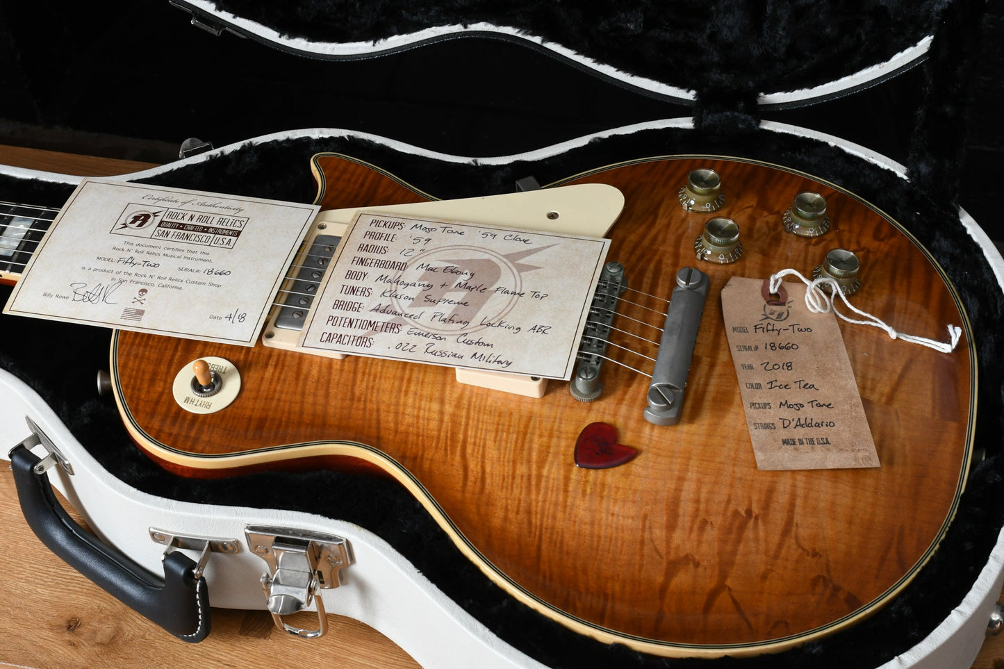 2018 Rock N Roll Relics Fifty-Two Model Heartbreaker Iced Tea
