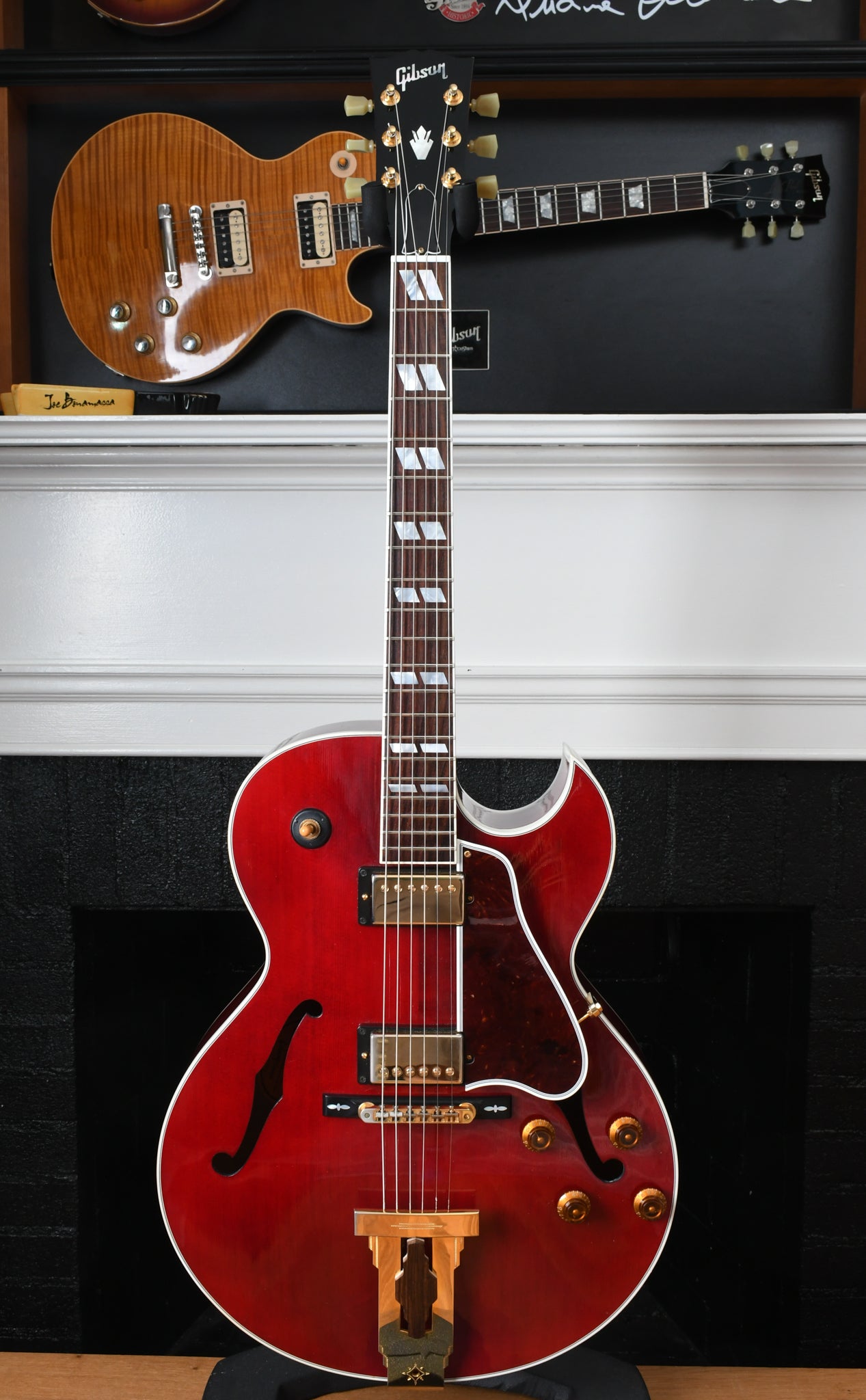 2015 Gibson Crimson Custom Shop L-4 CES Cherry Red