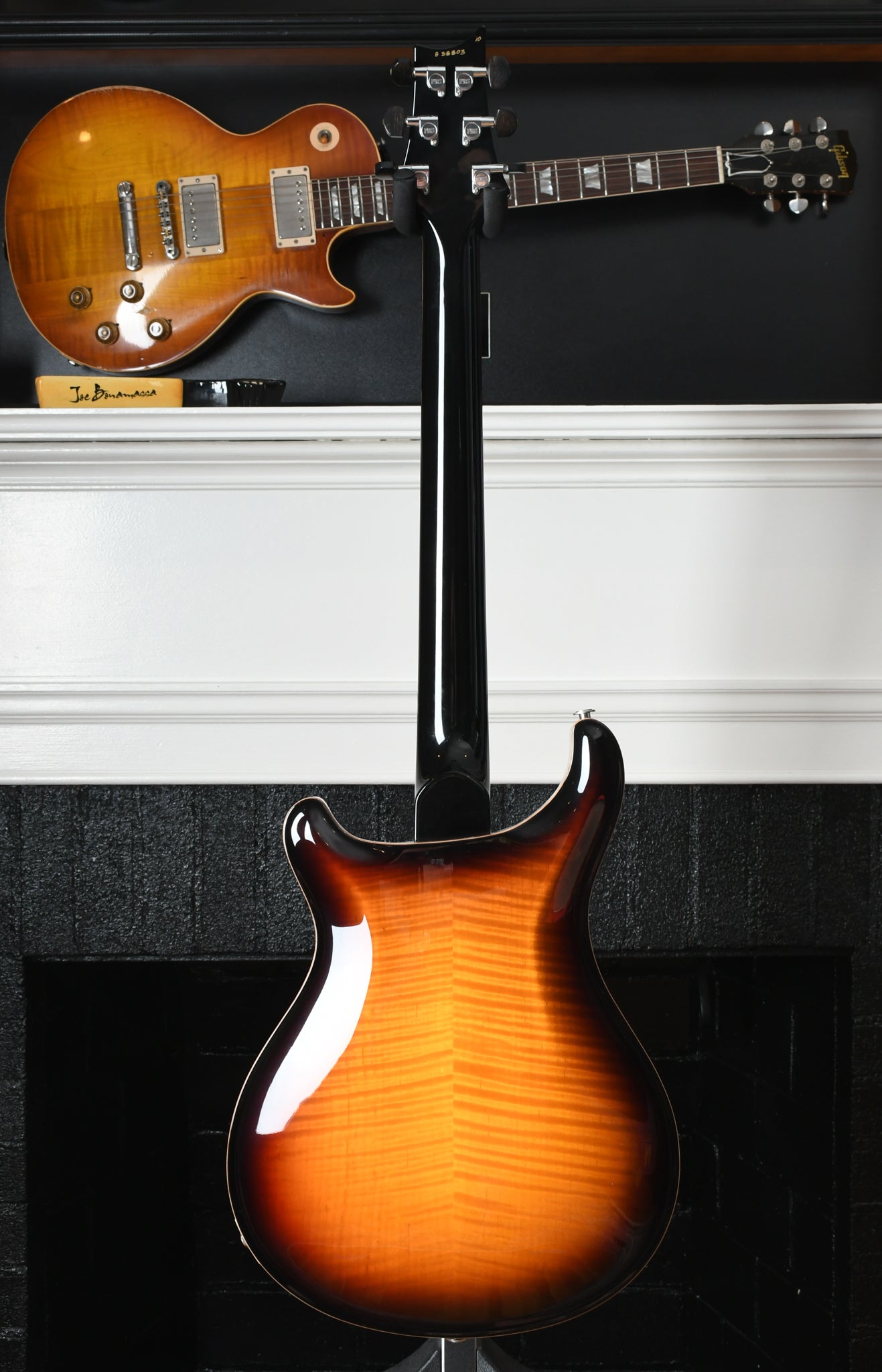 1998 Paul Reed Smith PRS Hollowbody II Tobacco Sunburst 10 Top