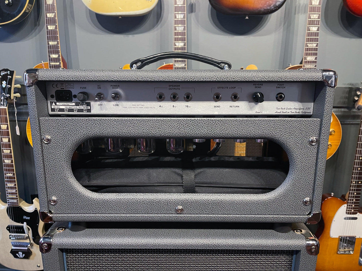 Two Rock Bloomfield Drive 40/20 Watt Head Slate Gray Tolex