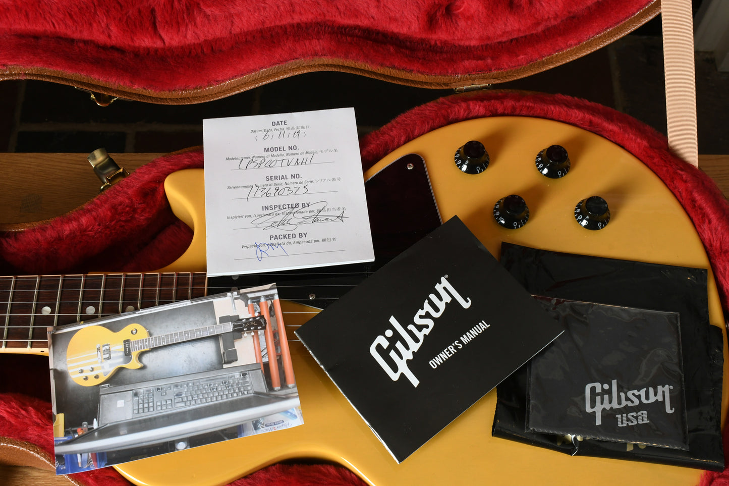 2019 Gibson Les Paul Special TV Yellow Lindy Fralin P-90's