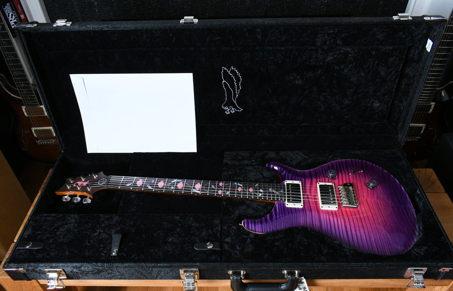 2022 Paul Reed Smith PRS Limited Private Stock Orianthi Custom 24 Blooming Lotus Glow PS#10115