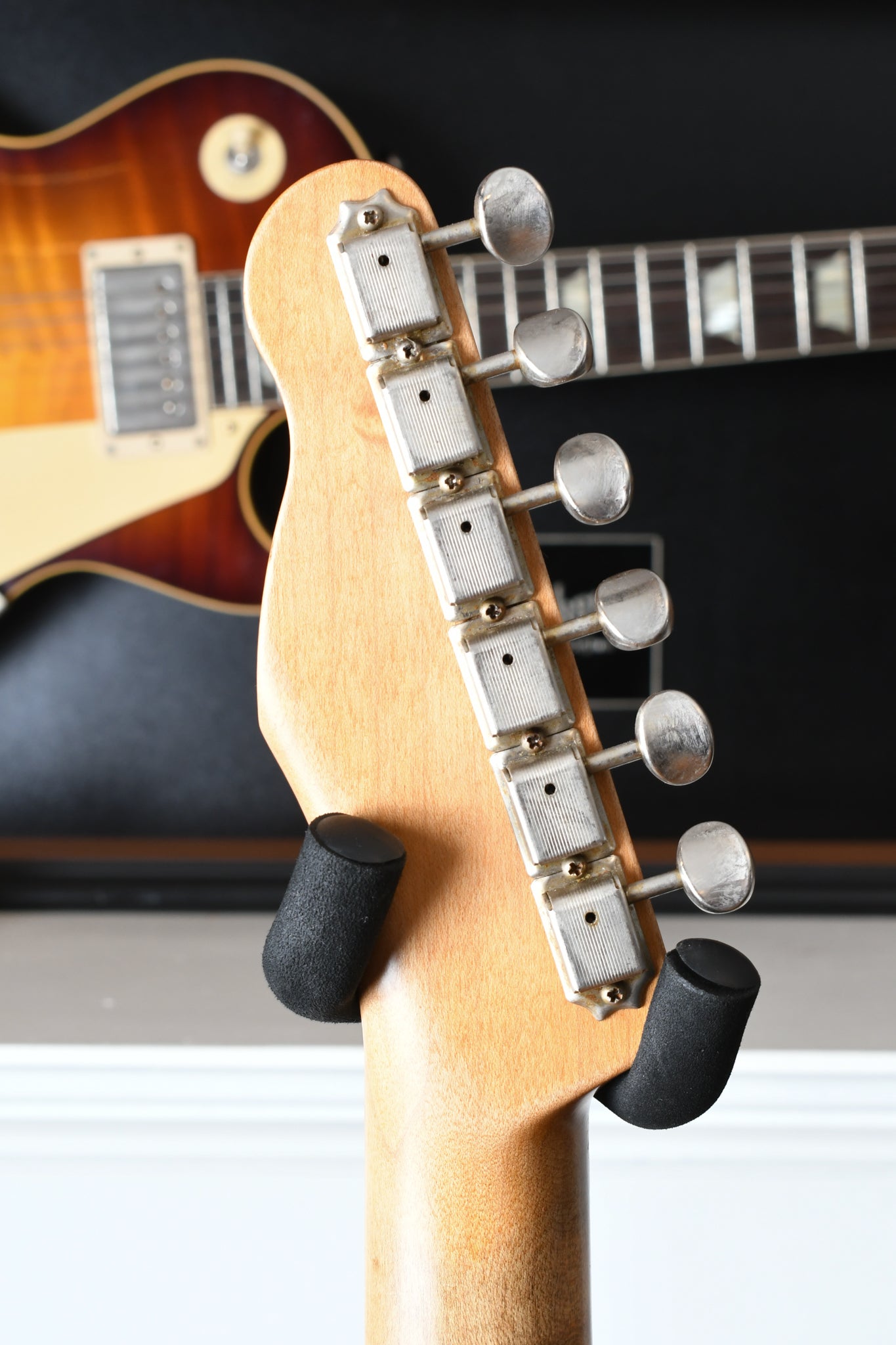 2016 Danocaster Single Cut Costello Brown