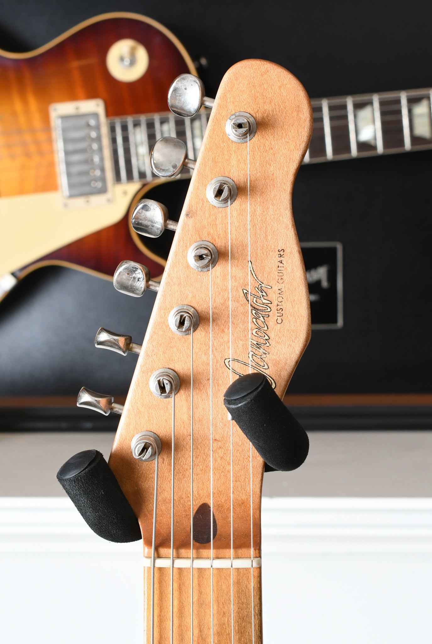 2022 Danocaster Single Cut Thinline Aged Natural