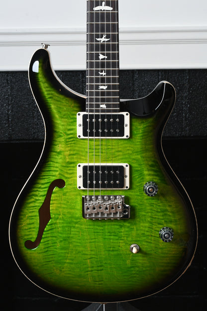 Paul Reed Smith PRS CE 24 Semi Hollow *Custom Color* Eriza Verde Black Wrap Burst