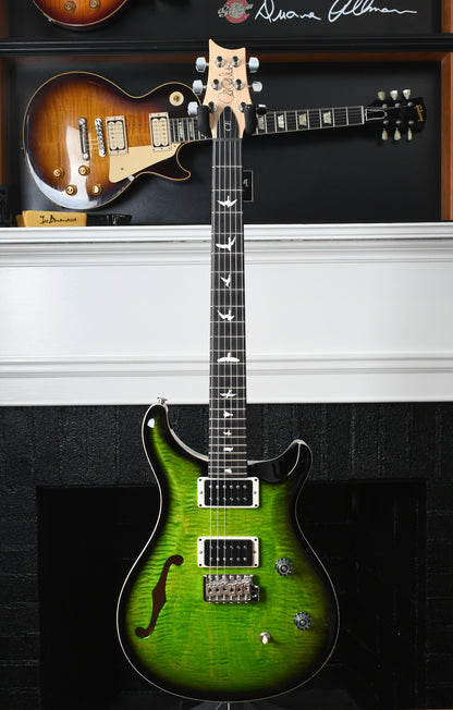 Paul Reed Smith PRS CE 24 Semi Hollow *Custom Color* Eriza Verde Black Wrap Burst