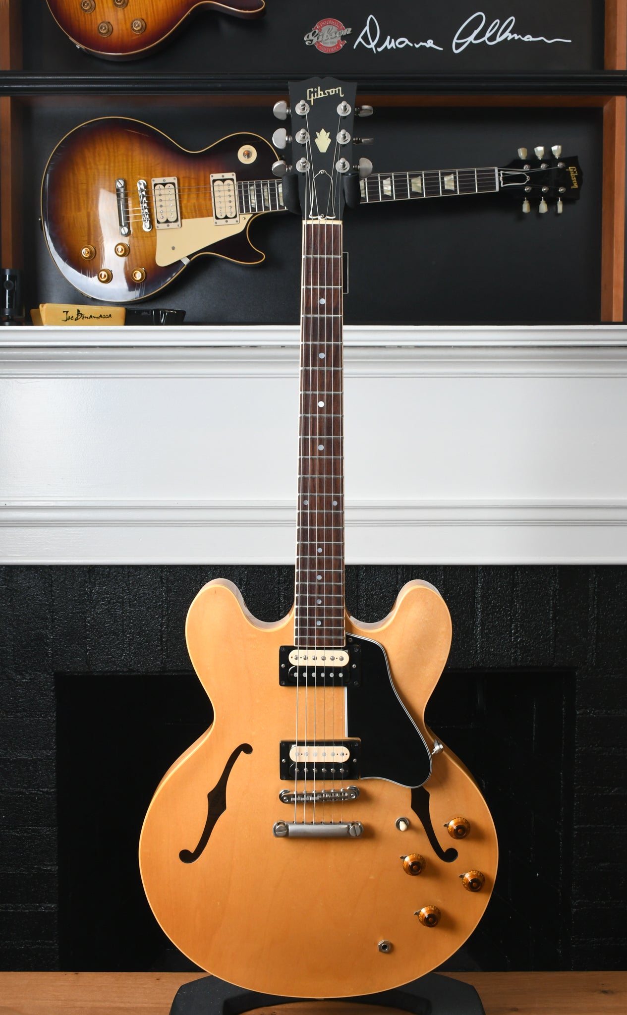 1981 Gibson ES-335 Tim Shaw Humbuckers Natural