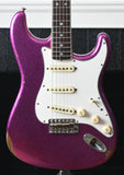 2018 Fender Stratocaster NAMM '67 Stratocaster Relic Magenta Sparkle