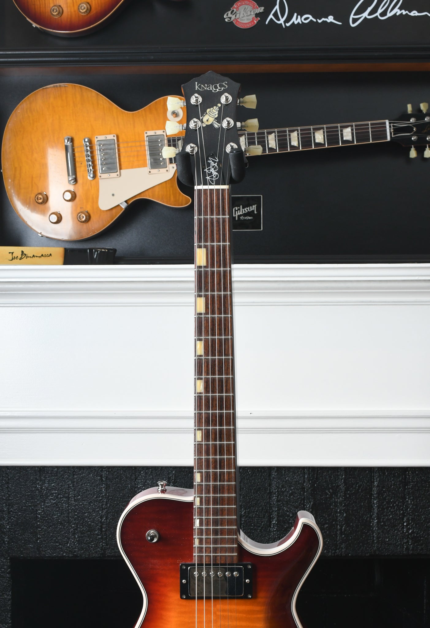 2016 Knaggs Steve Stevens Signature SSC Duane Allman Burst Prototype #2