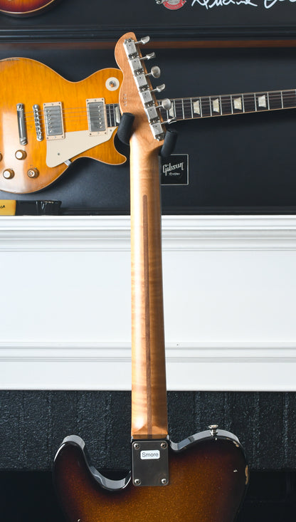 LSL Instruments Bad Bone 290 2 Tone Tobacco Sparkle Heavy Aged "Smore"