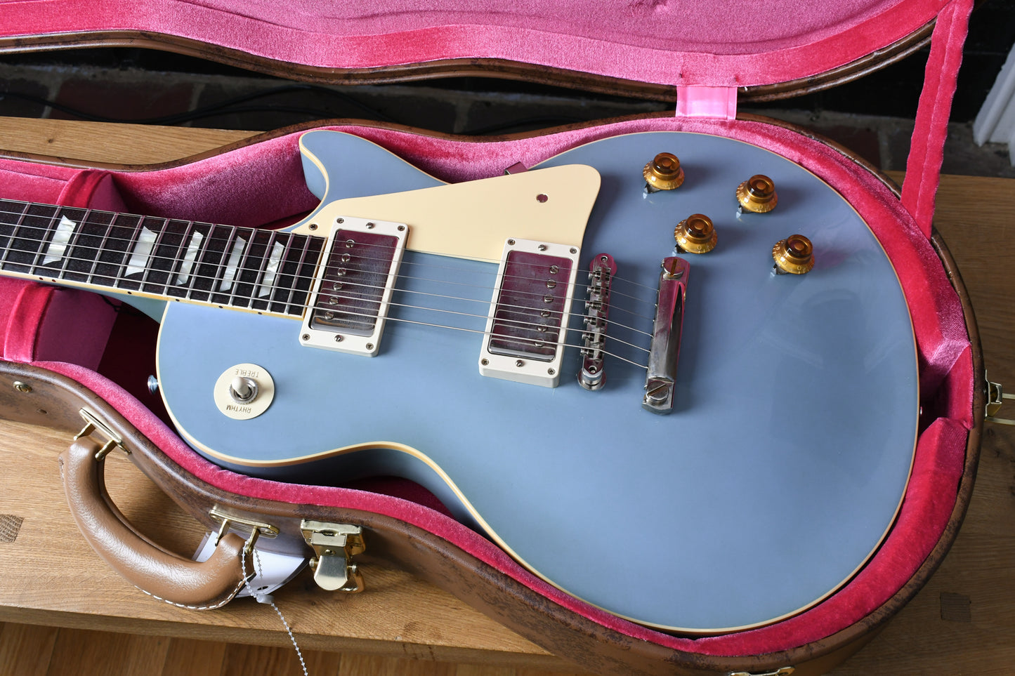 2022 Gibson '57 Les Paul Standard R7 Yamano Spec M2M Opaque Blue