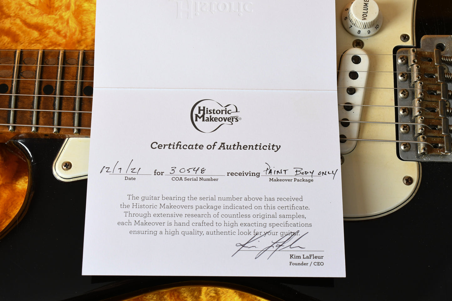 2020 Fender Custom Shop 1957 Stratocaster Relic Roasted "Historic Makeovers" Refin Blackie