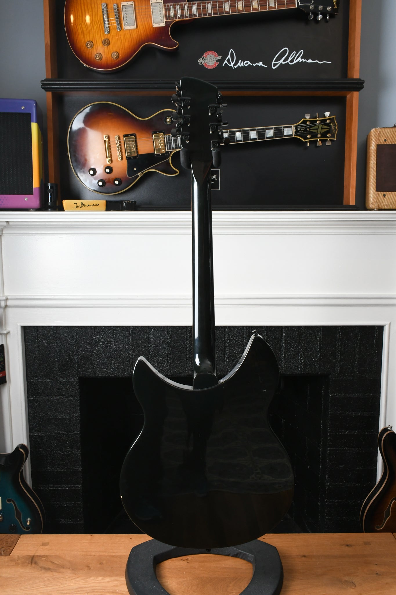 1988 Rickenbacker 330 12 String Jetglo with Black Hardware