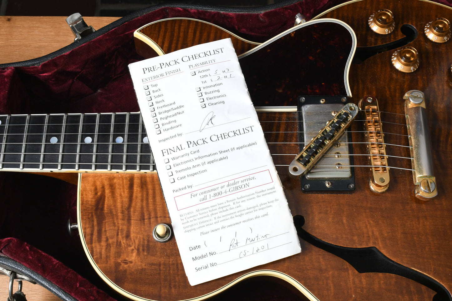 2003 Gibson Custom Shop Pat Martino Signature Root Beer