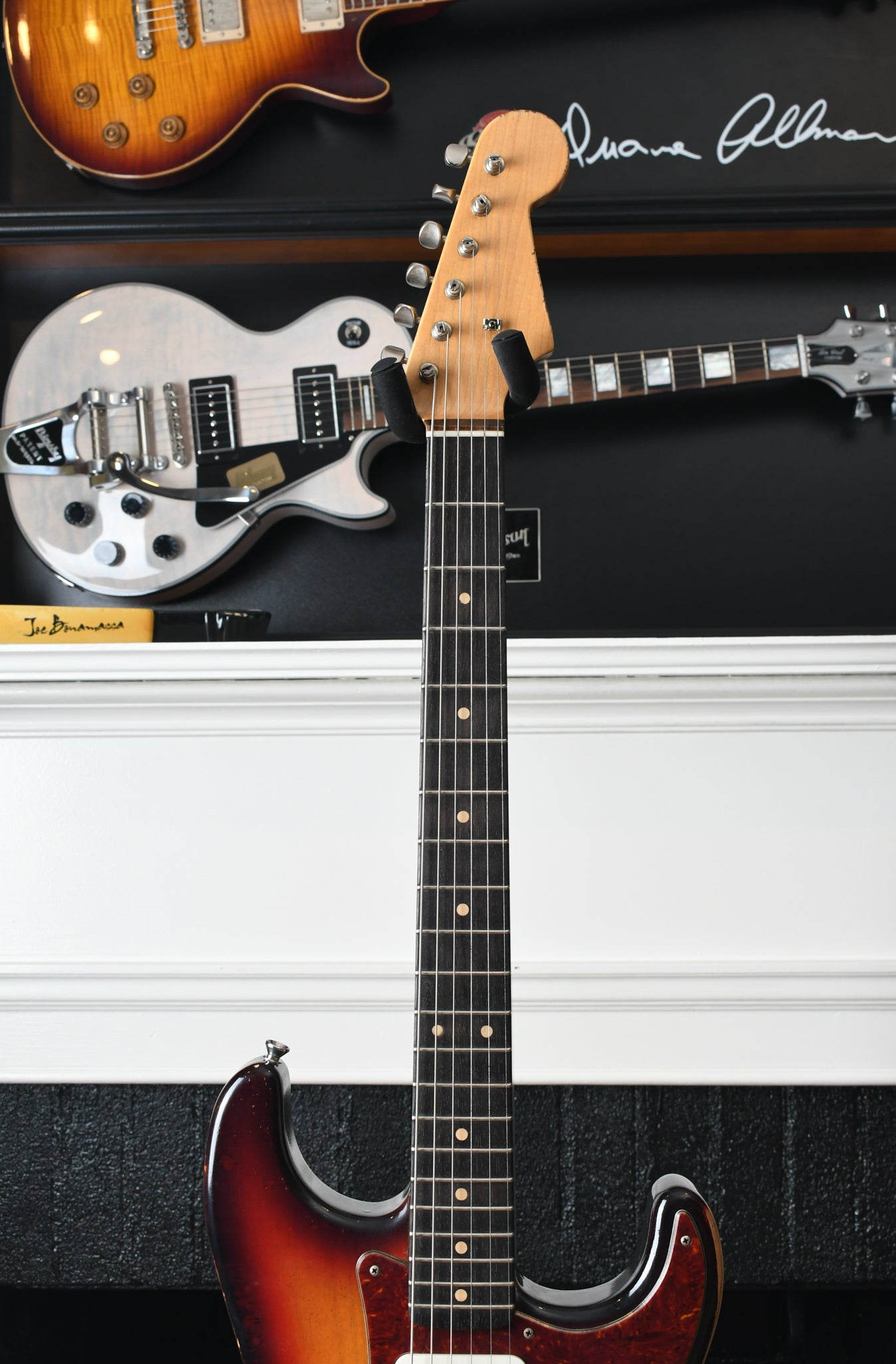 2021 Nacho Contour Body Sunburst Tortoise pickguard #2265
