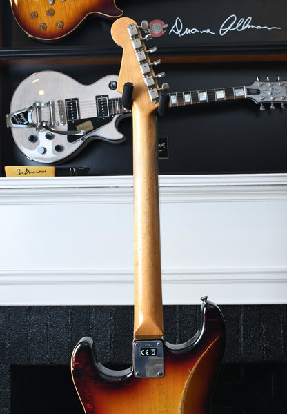 2021 Nacho Contour Body Sunburst Tortoise pickguard #2265