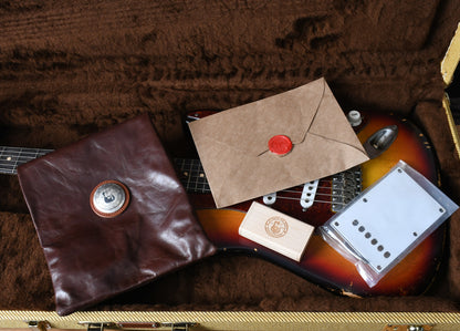 2021 Nacho Contour Body Sunburst Tortoise pickguard #2265
