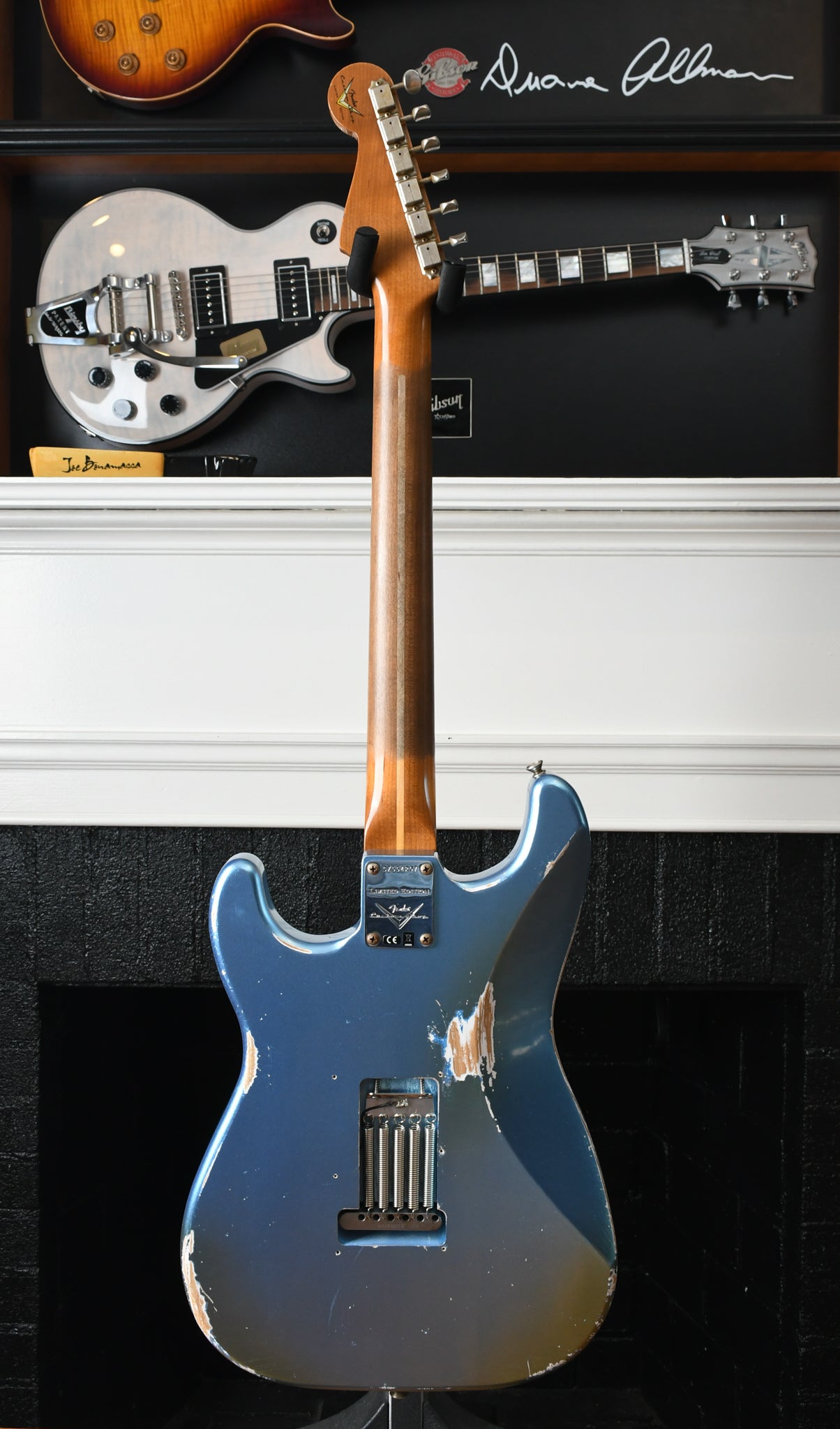 2018 Partscaster Stratocaster Build Fender Custom Shop, Ancho Poblano, MJT, Danocaster Lake Placid Blue