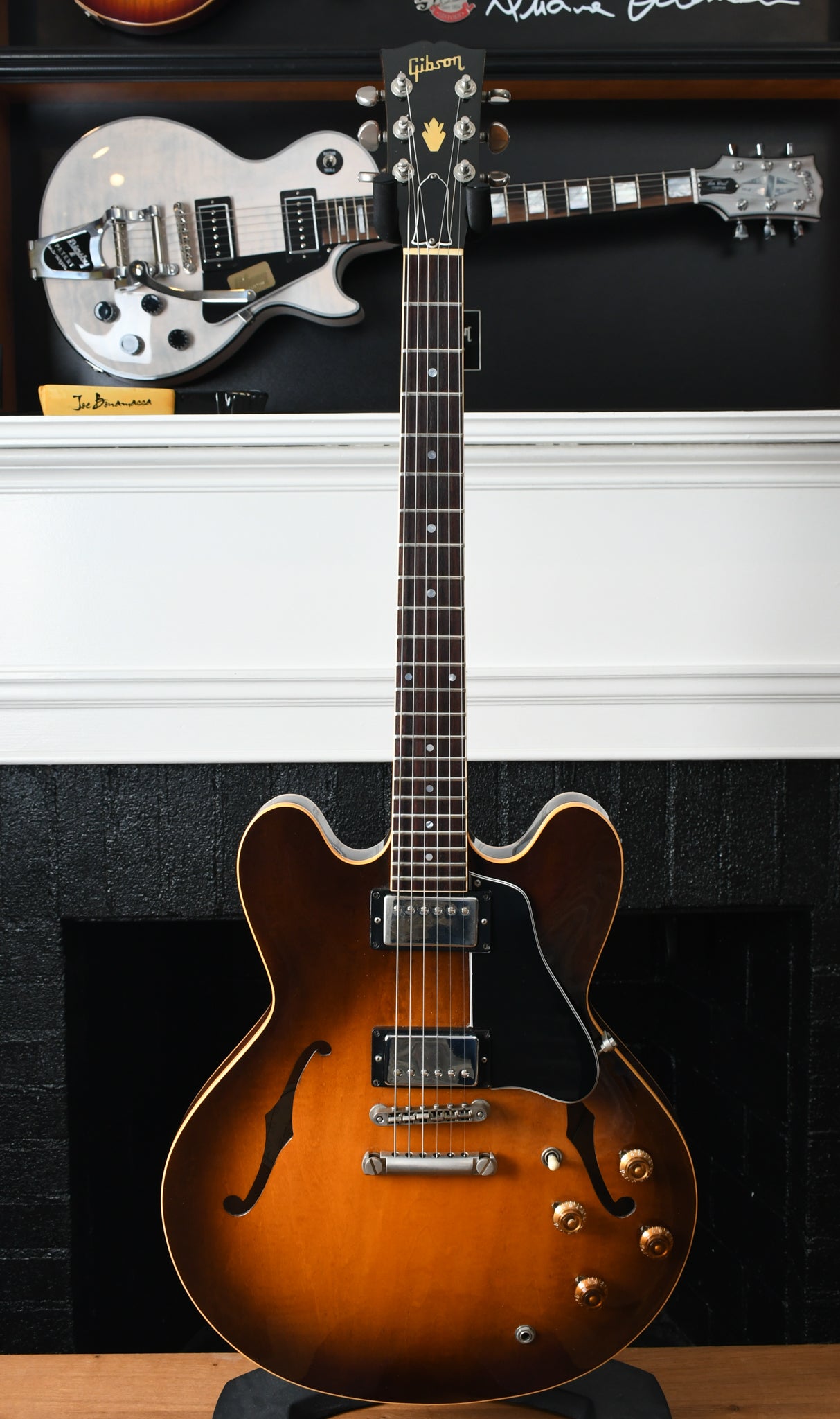 1984 Gibson ES-335 Tim Shaw Humbuckers Sunburst
