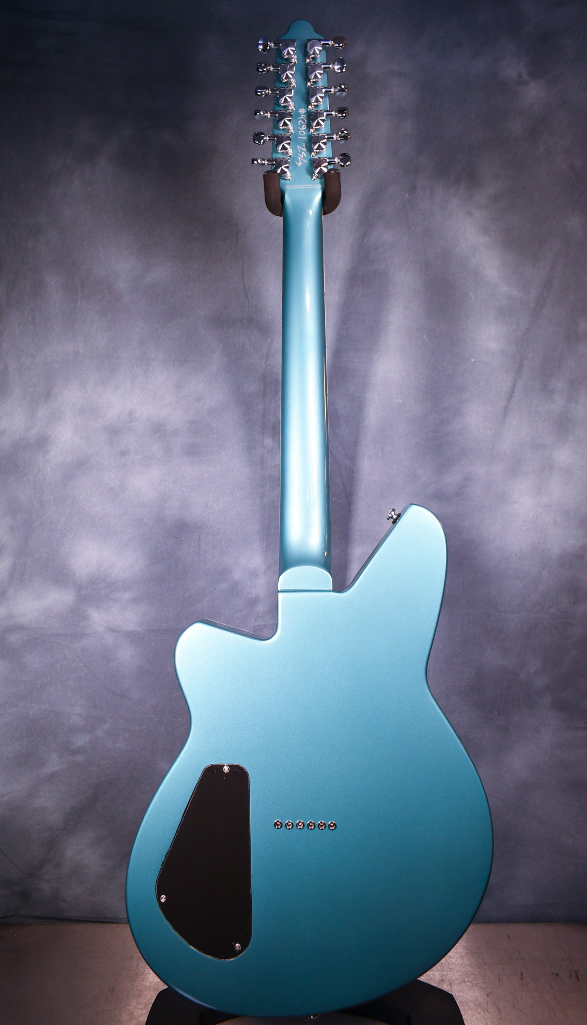 Reverend Airwave 12 String Deep Sea Blue HARDSHELL CASE INCLUDED !