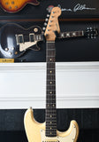 2021 Danocaster Double Cut Nicotine Blonde