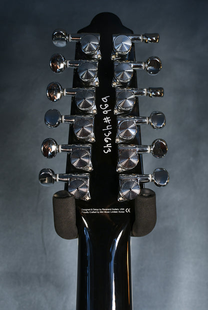 Reverend Airwave 12 String Midnight Black