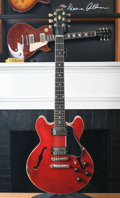 2021 Gibson Custom Shop CS-336 Figured Top Faded Cherry Relic'd