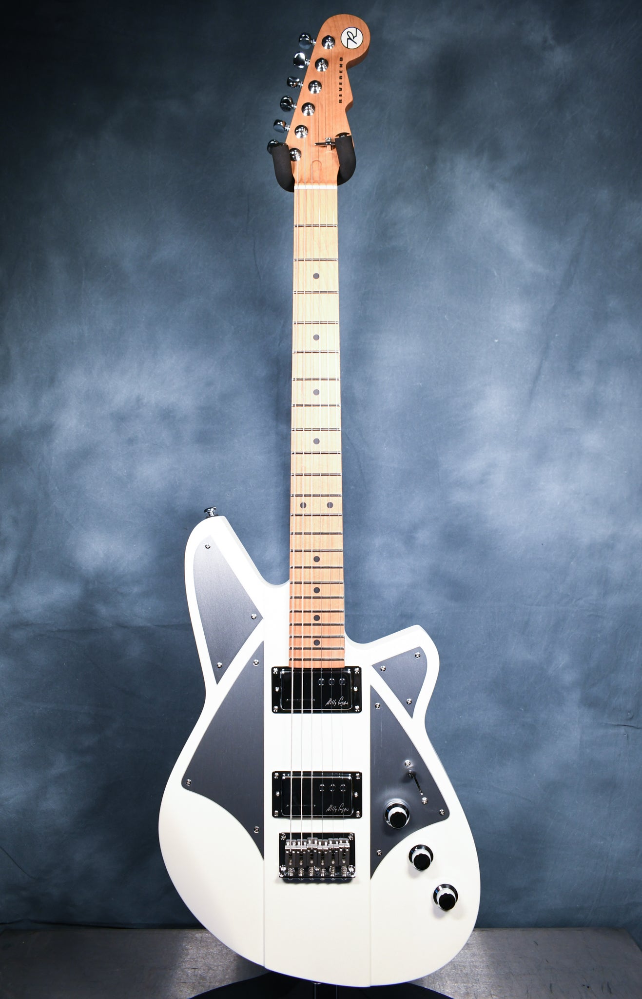 Reverend Billy Corgan Signature Satin Pearl White