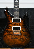 Paul Reed Smith PRS Custom 24 10 Top Quilt Black Gold Wrap Flamed Maple Neck/Ebony Board
