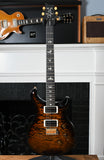 Paul Reed Smith PRS Custom 24 10 Top Quilt Black Gold Wrap Flamed Maple Neck/Ebony Board