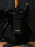 Paul Reed Smith PRS Custom 24 10 Top Quilt Black Gold Wrap Flamed Maple Neck/Ebony Board