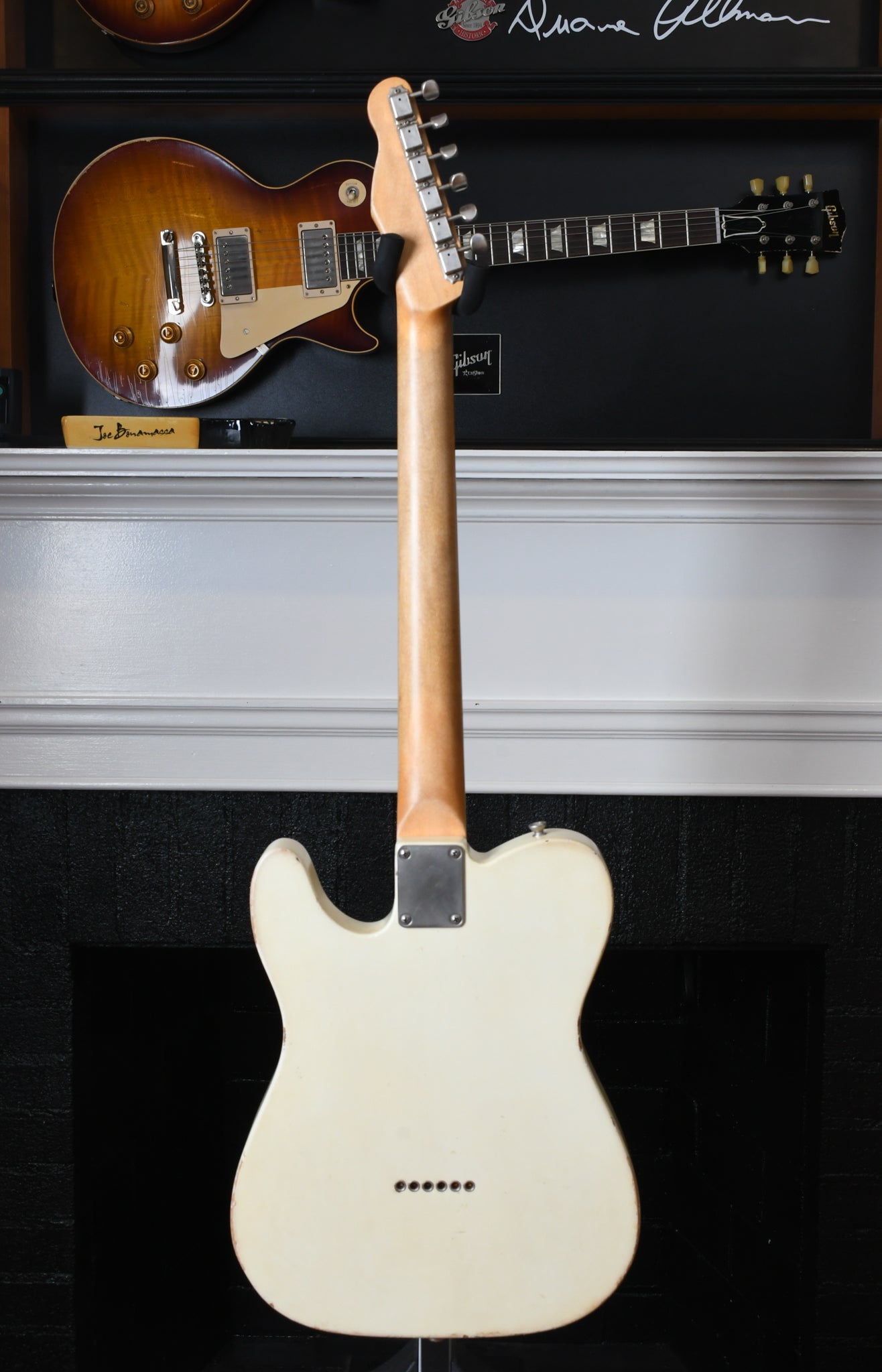 2021 Danocaster Single Cut, Olympic White with Budz 2.0 pickups