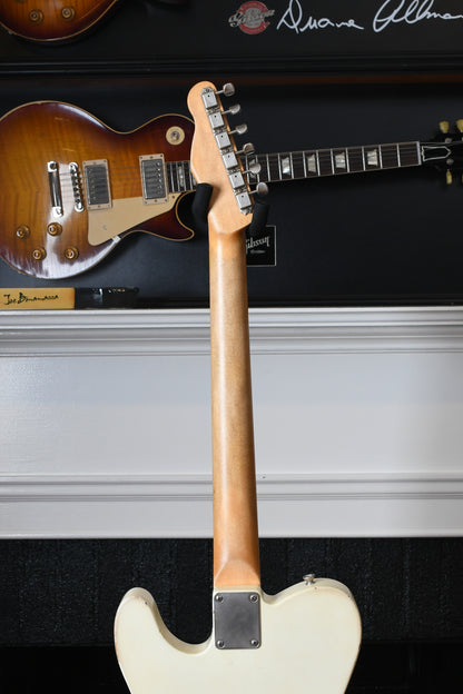 2021 Danocaster Single Cut, Olympic White with Budz 2.0 pickups