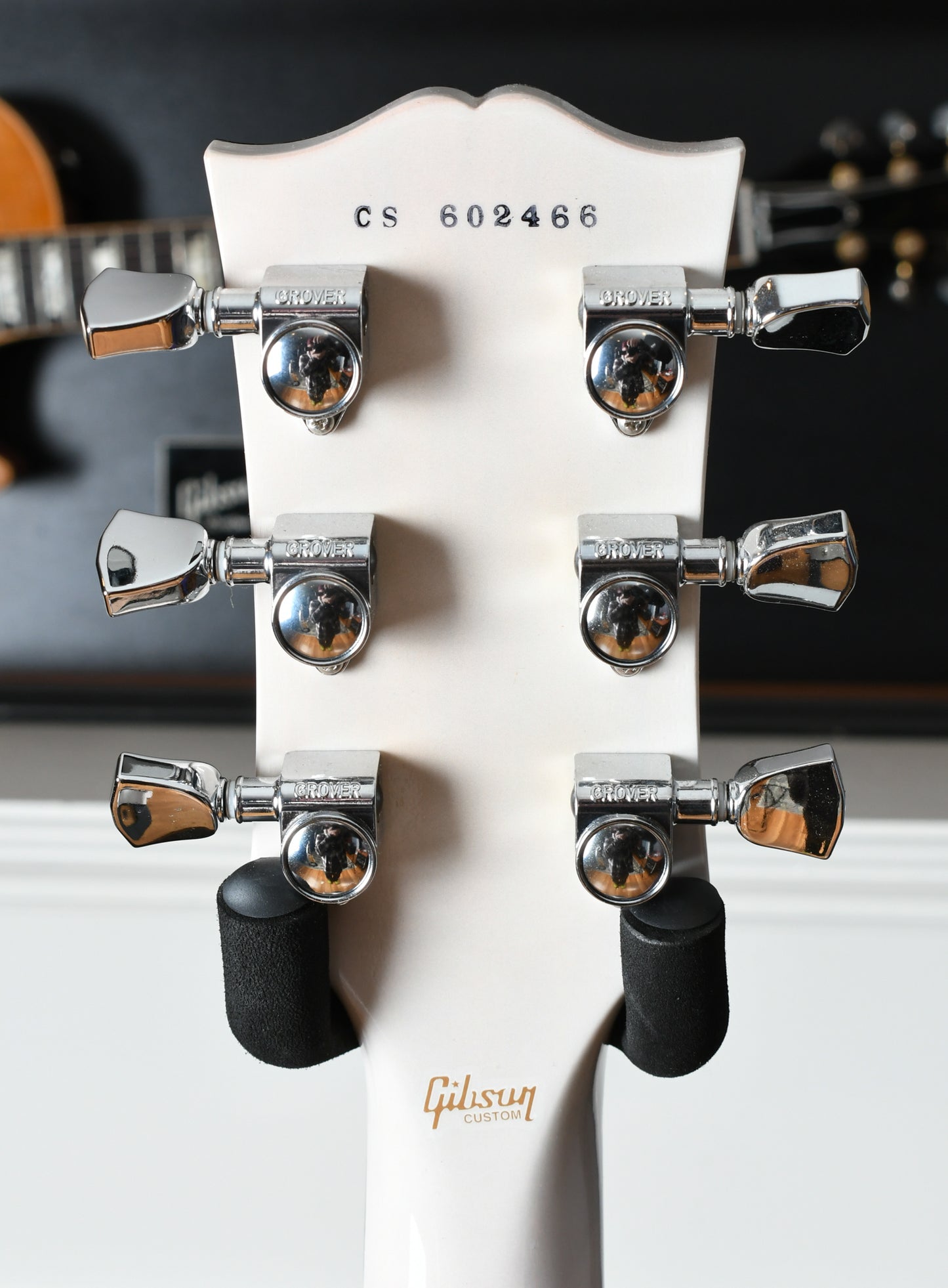 2017 Gibson Crimson Custom Shop Les Paul Custom Flametop "Milky Way"