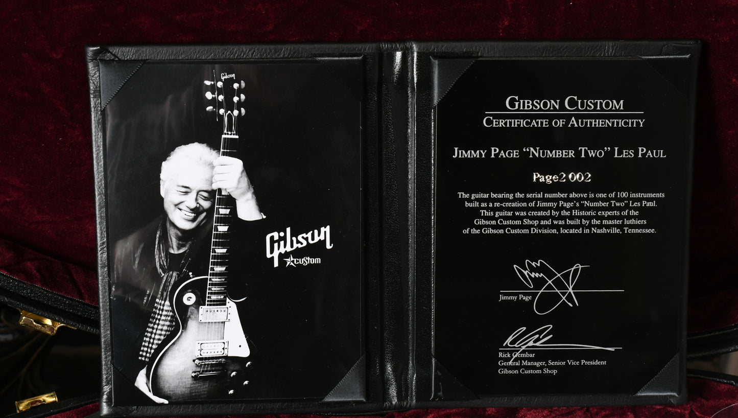 2010 Gibson Jimmy Page "Number 2" Signature Les Paul Aged by Tom Murphy Serial #2/100