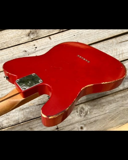 NEW Danocaster Single Cut Ducco Red
